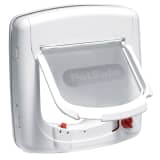 PetSafe Gatera infrarroja de 4 posiciones Deluxe 500 blanca 5008