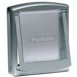 PetSafe 2-Wege-Haustierklappe 737 Klein 17,8x15,2 cm Silber 5019