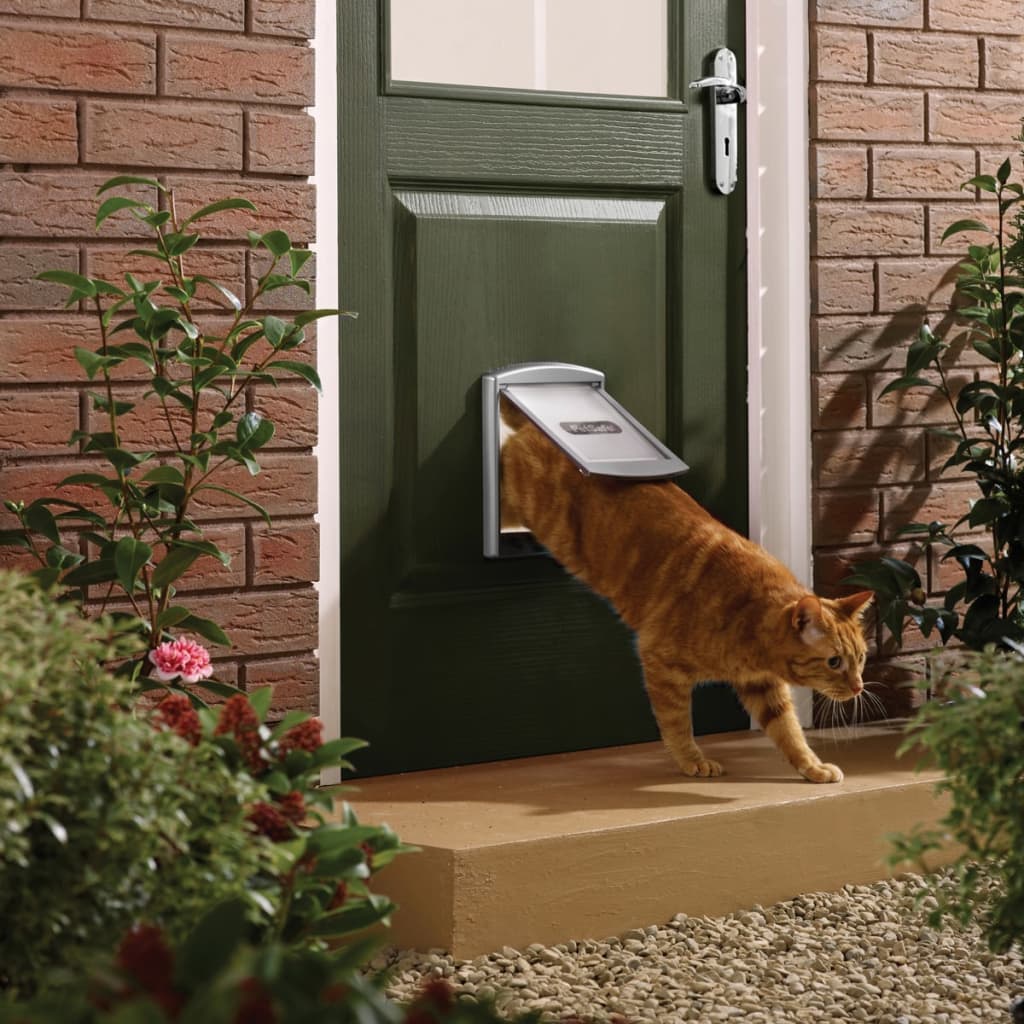 

PetSafe Huisdierenluik in 2 richtingen 737 small 17,8 x 15,2 cm zilver 5019