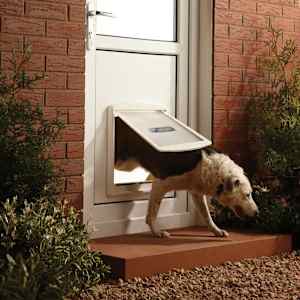 PetSafe 2-Way Pet Door 760 Large 35.6x30.5 cm White