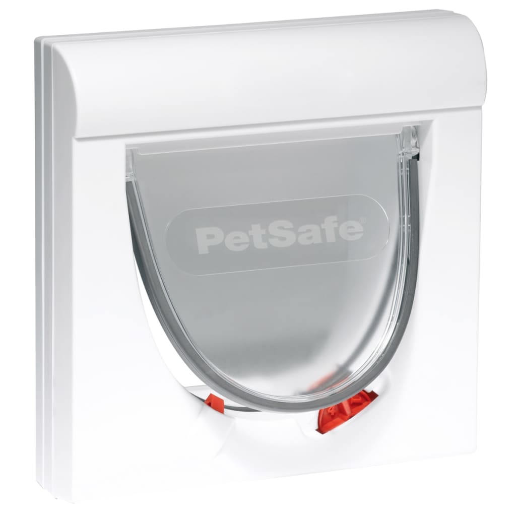 Afbeelding Staywell 932 Magnetic 4 way Catflap Kattenluik Wit door Vidaxl.nl