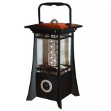 LED Hanging / Standing Garden Lantern - Black