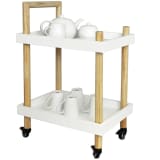 Wood Two Tier Trolley