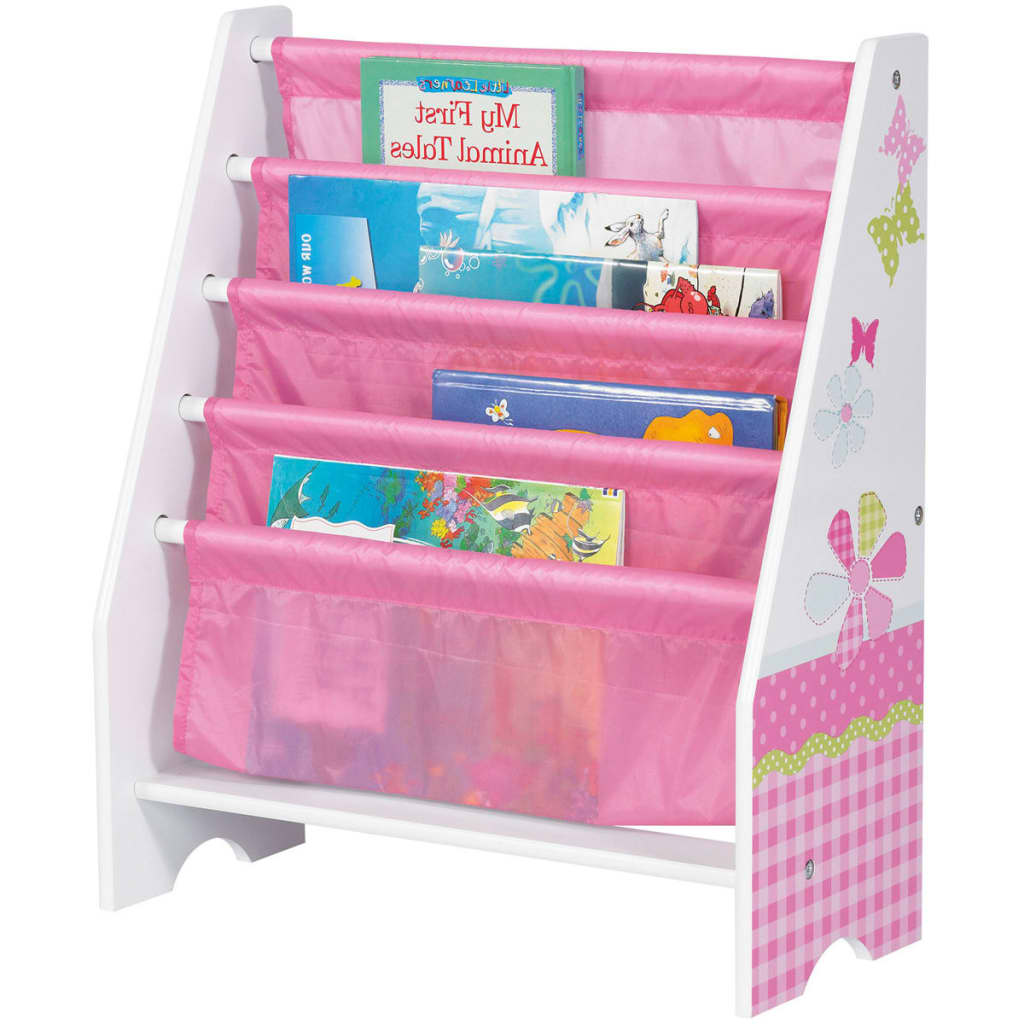 

Worlds Apart kinderboekenkast Patchwork roze WORL230002
