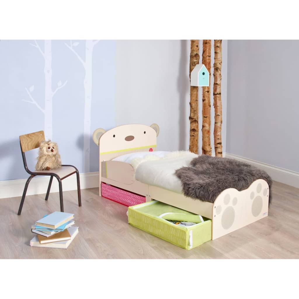 

Worlds Apart Peuterbed met lades Bear Hug beige WORL230011
