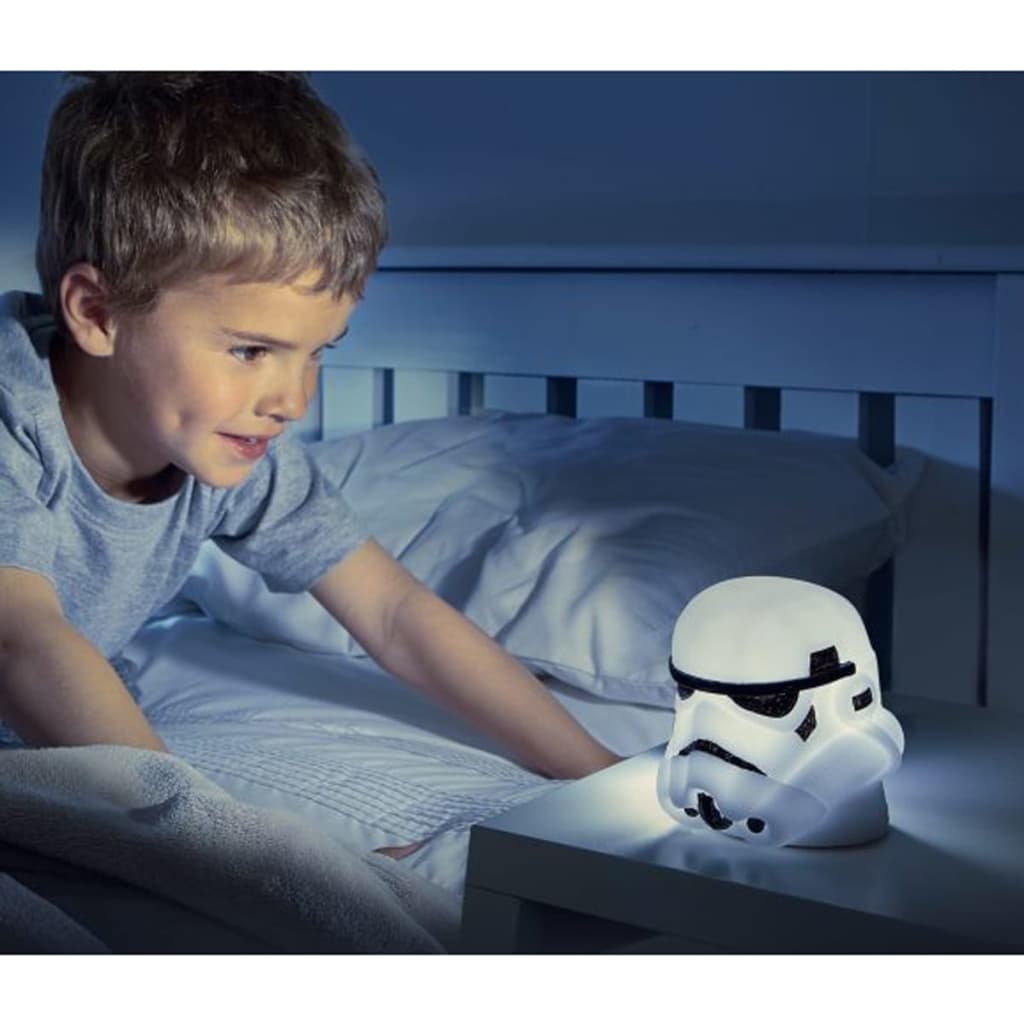 

Disney Stormtrooper Nachtlamp en zaklamp 14x8x8 cm wit WORL930010