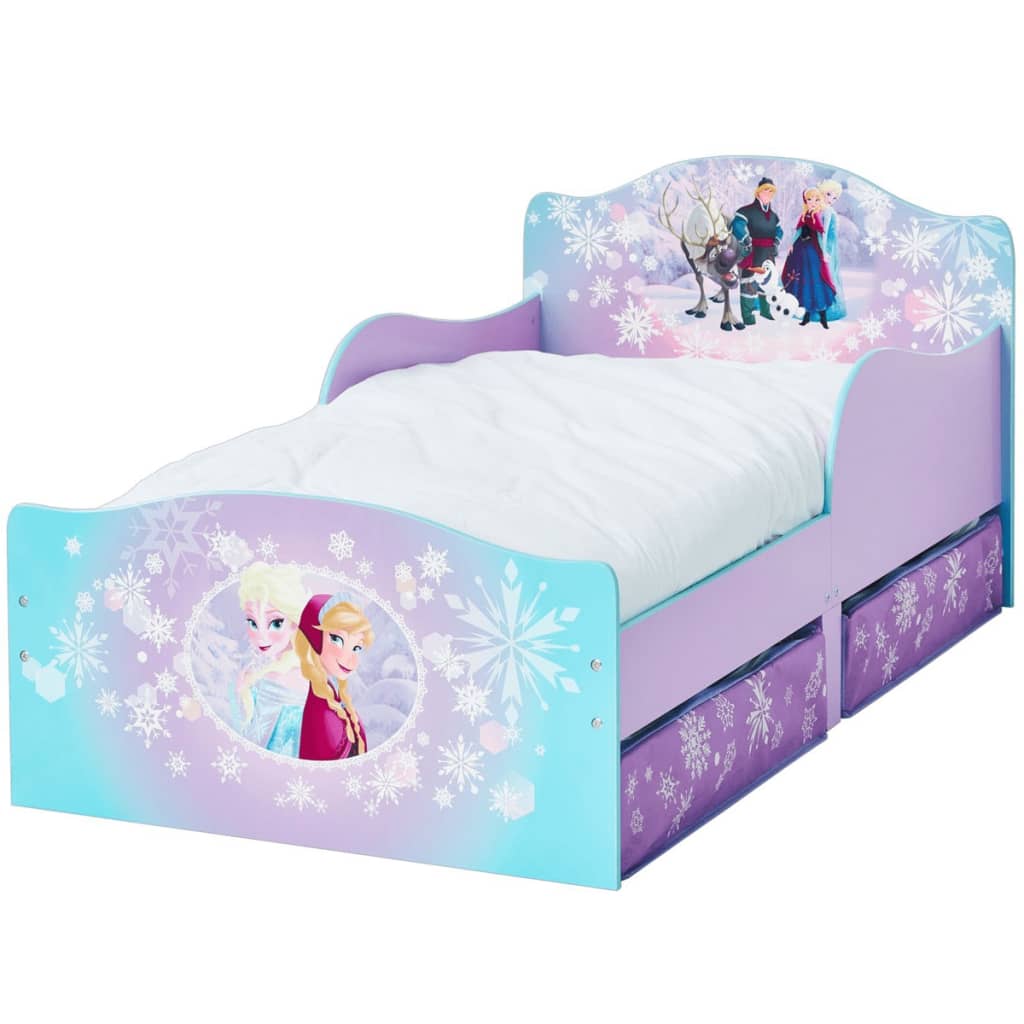 

Disney Deluxe Kinderbed met 2 lades Frozen 140x70 cm WORL234023