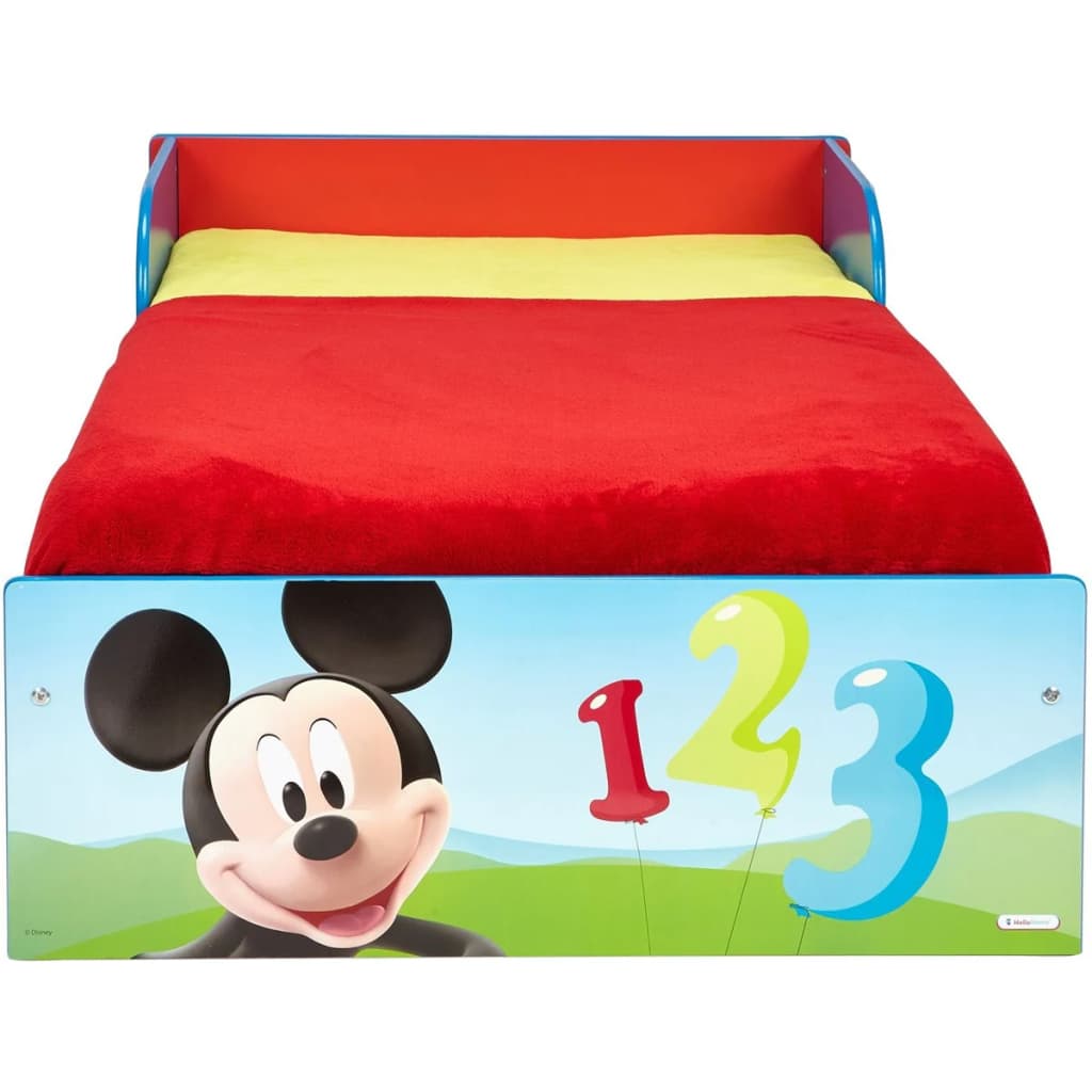 Disney Peuterbed Mickey Mouse rood 143x77x43 cm WORL119013