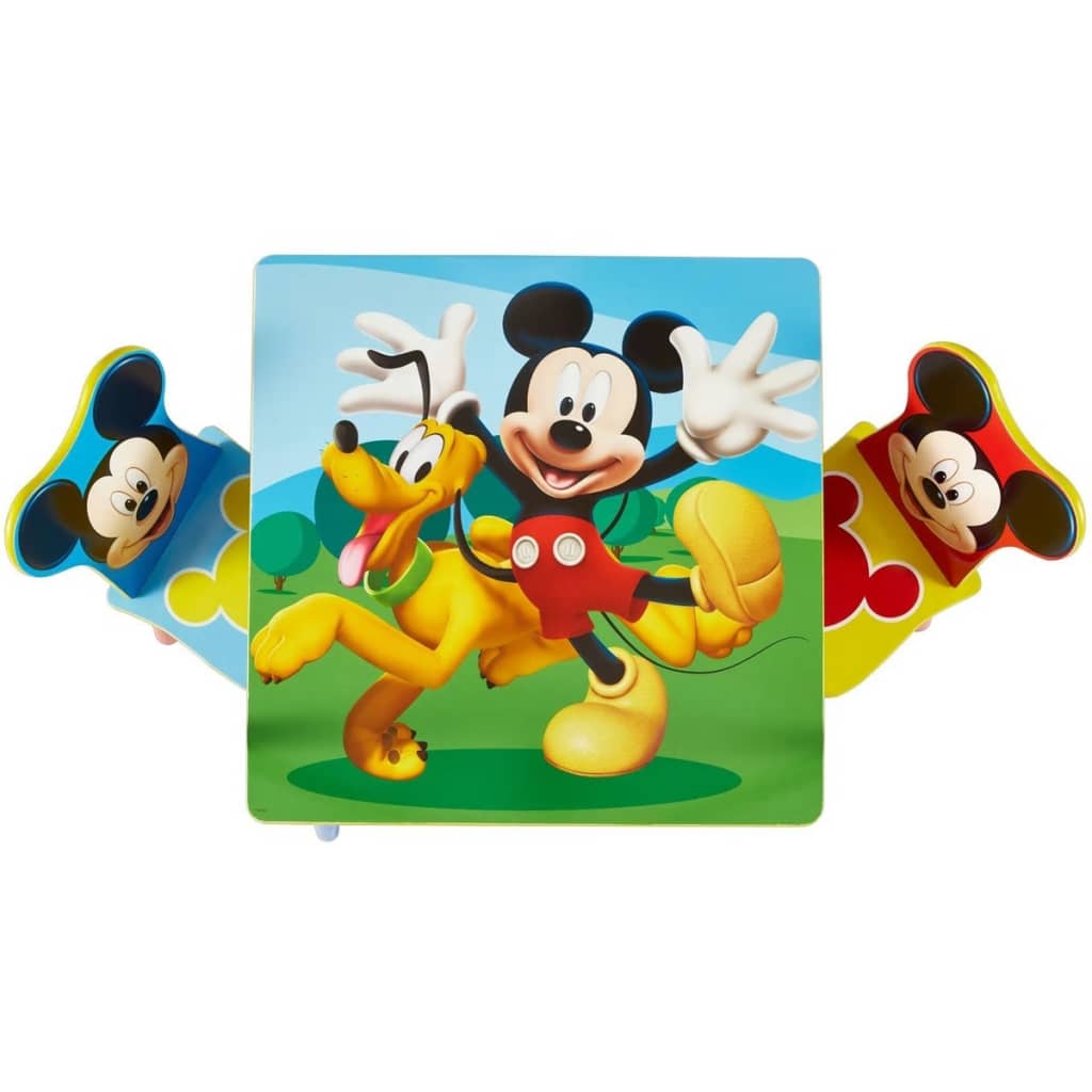 

Disney Tafel en stoelen set 3-delig Mickey Mouse hout WORL119014