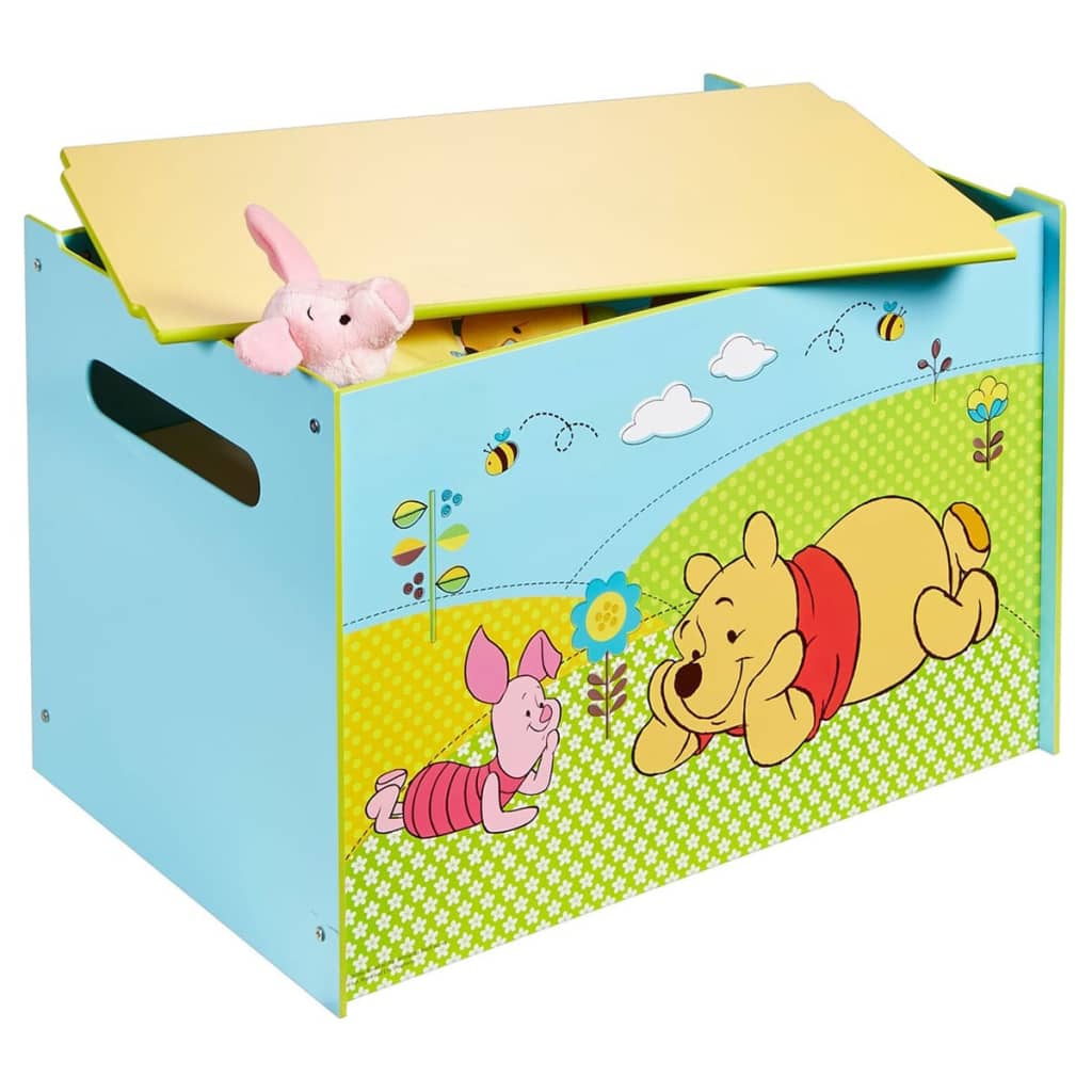 

Disney Speelgoedkist Winnie de Poeh blauw 60x40x40 cm hout WORL104003