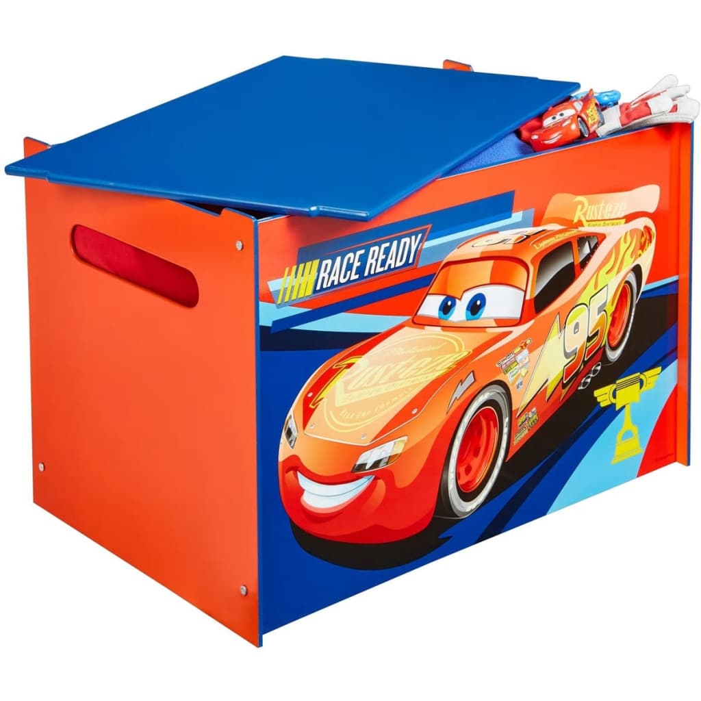 

Disney Speelgoedkist Cars 60x40x40 cm hout blauw WORL320020