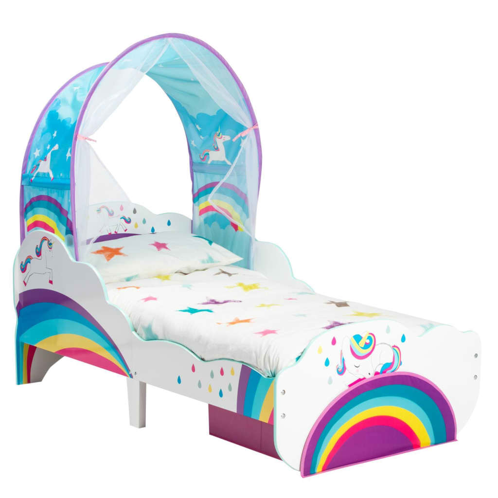 

Worlds Apart Peuterbed met lade eenhoorn 142x77x128 cm