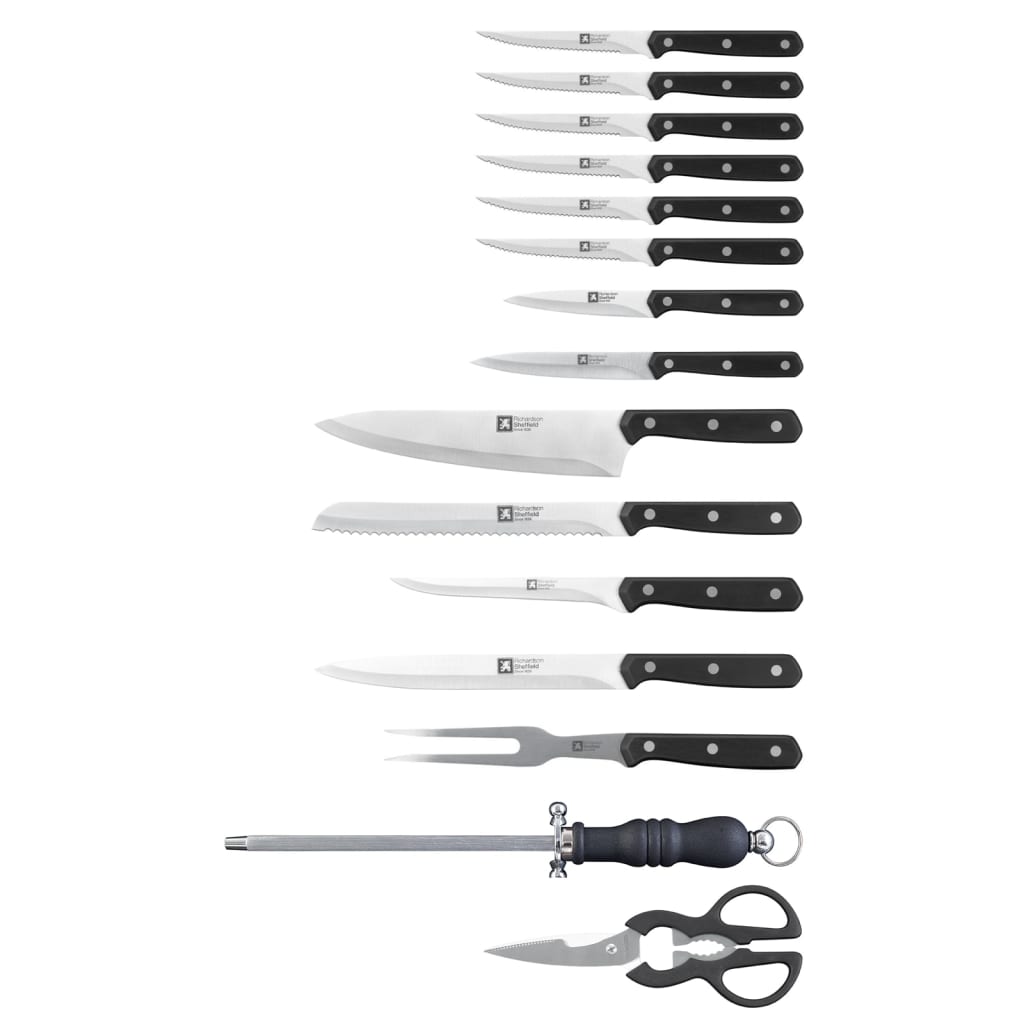 

Richardson Sheffield 15-delig Keukenmessenblokset Cucina