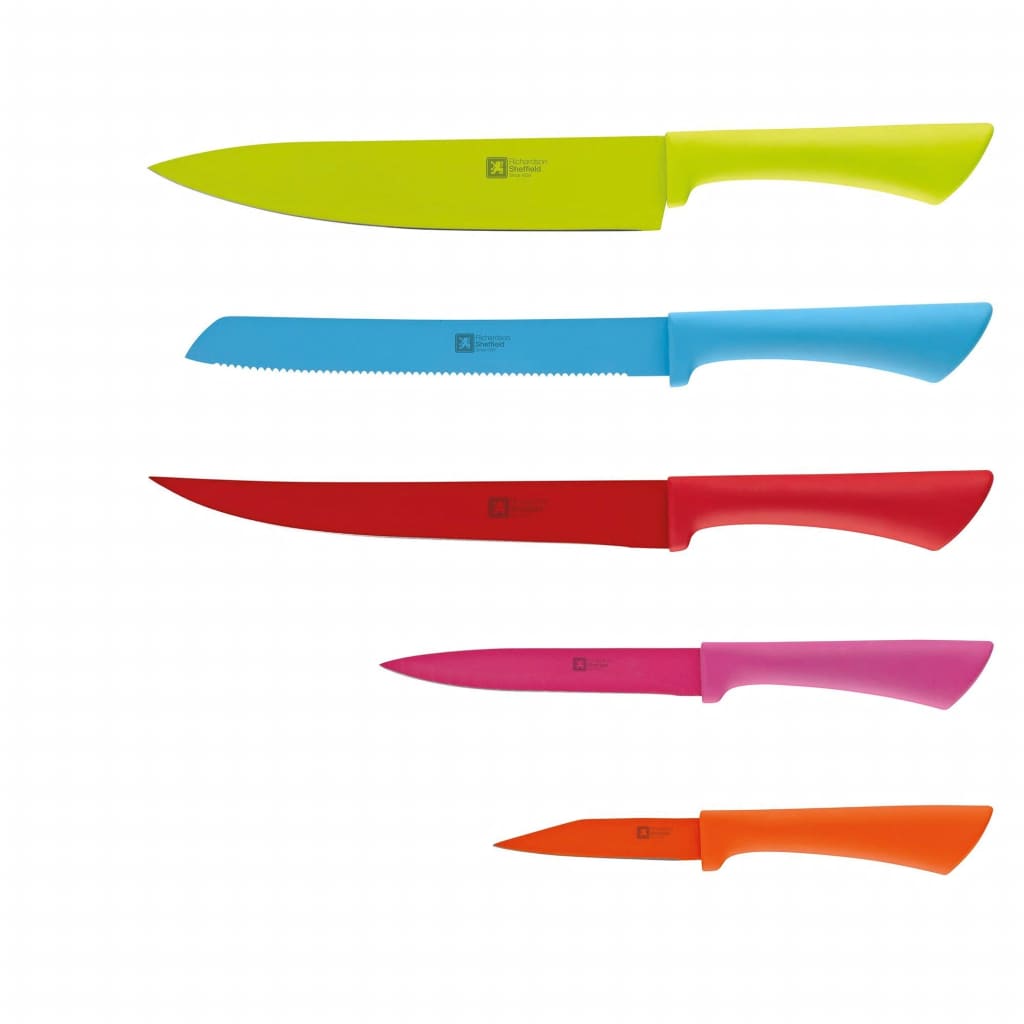 

Richardson Sheffield 5-delig Keukenmessenblok Love Colour Original