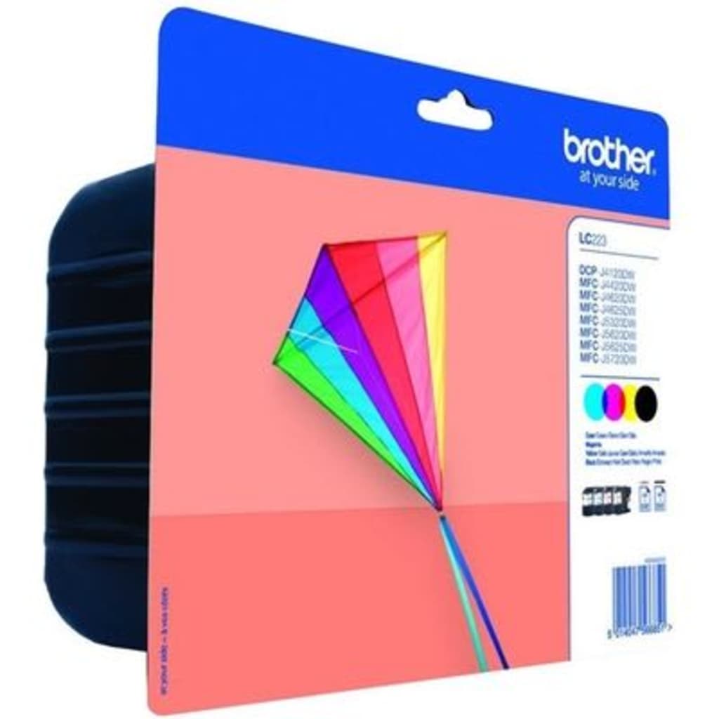 Brother LC-223 Multipack zwart en kleur Cartridge