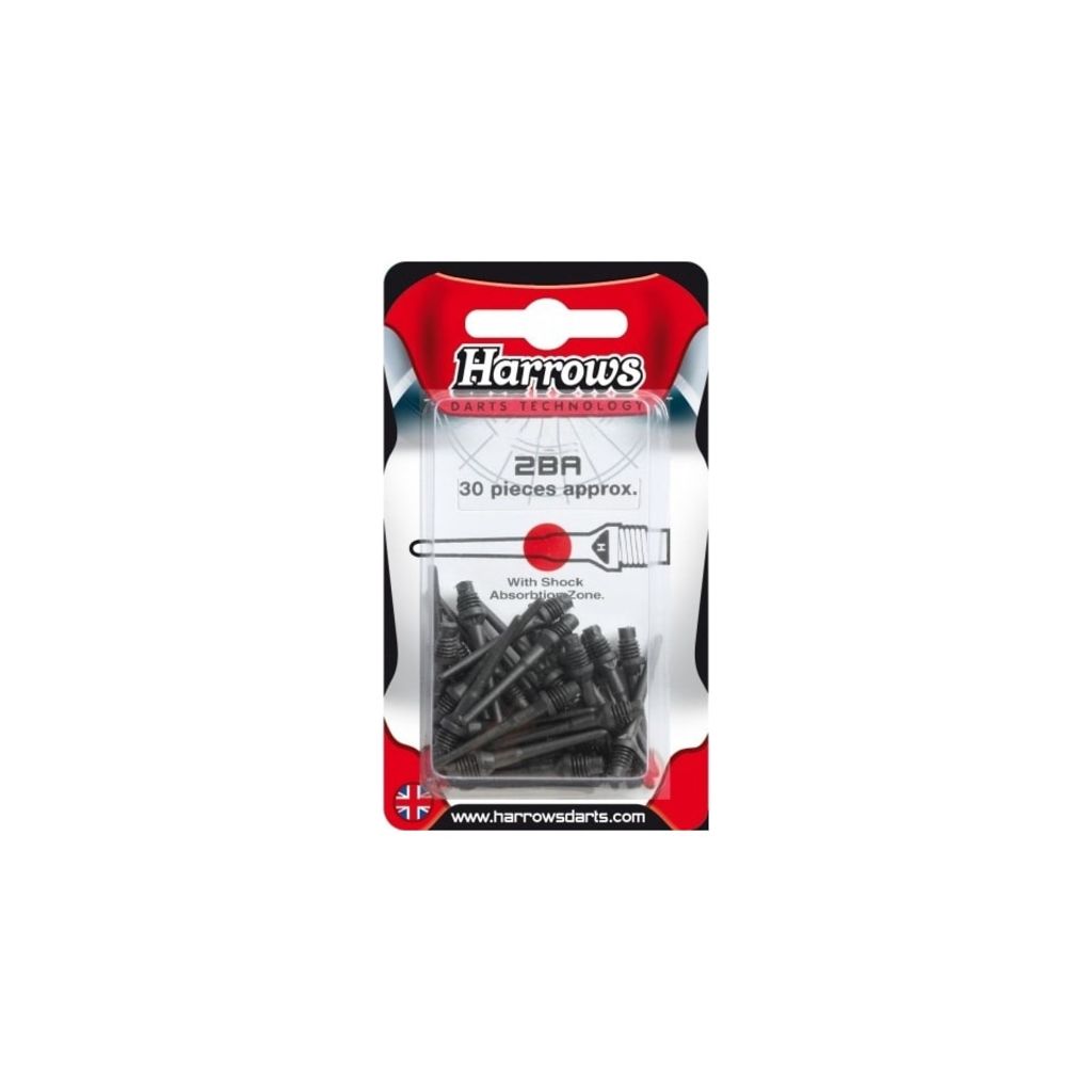 Harrows Darts Softtip punten Star Tip 2BA wit 30 stuks