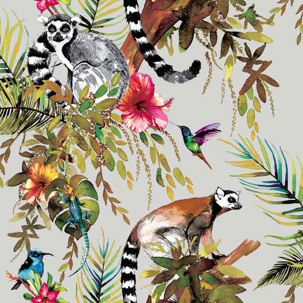 DUTCH WALLCOVERINGS tapeet, leemur, h&otilde;bedane
