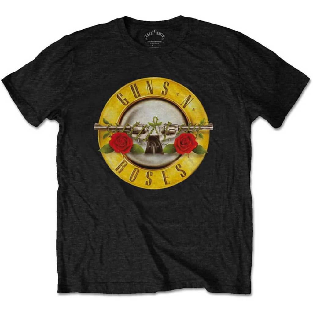 Afbeelding Guns N Roses Guns N Roses_Classic Logo T-Shirt door Vidaxl.nl