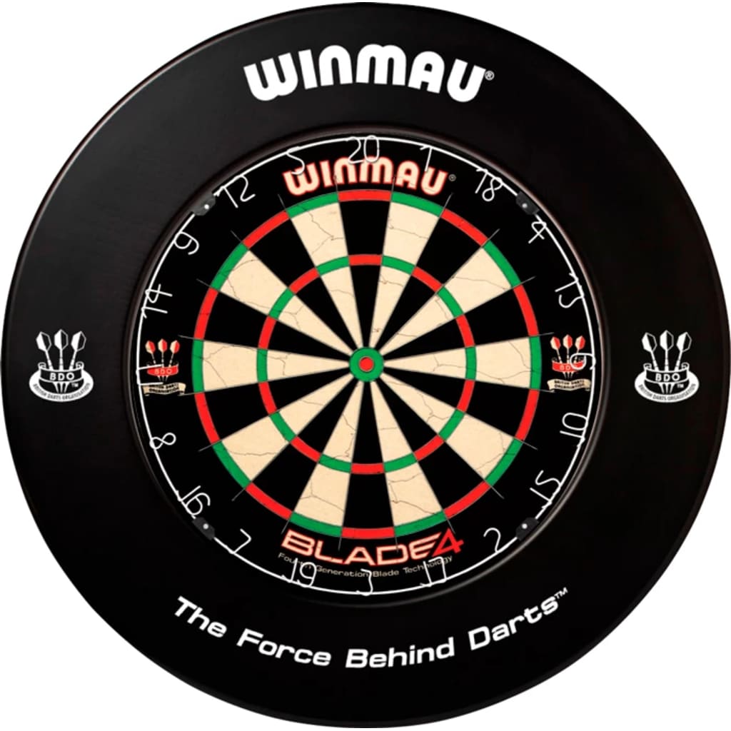 Winmau Dartbord Catchring Zwart winmau kopen in de aanbieding Winmau Dartbord Catchring Zwart winmau kopen in de aanbieding