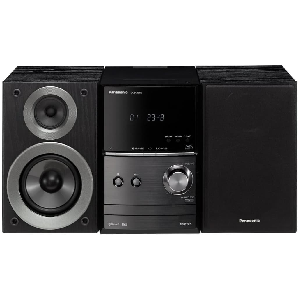 Afbeelding Onbekend Hi-fi Panasonic SC-PM600 Bluetooth 40W Zwart door Vidaxl.nl