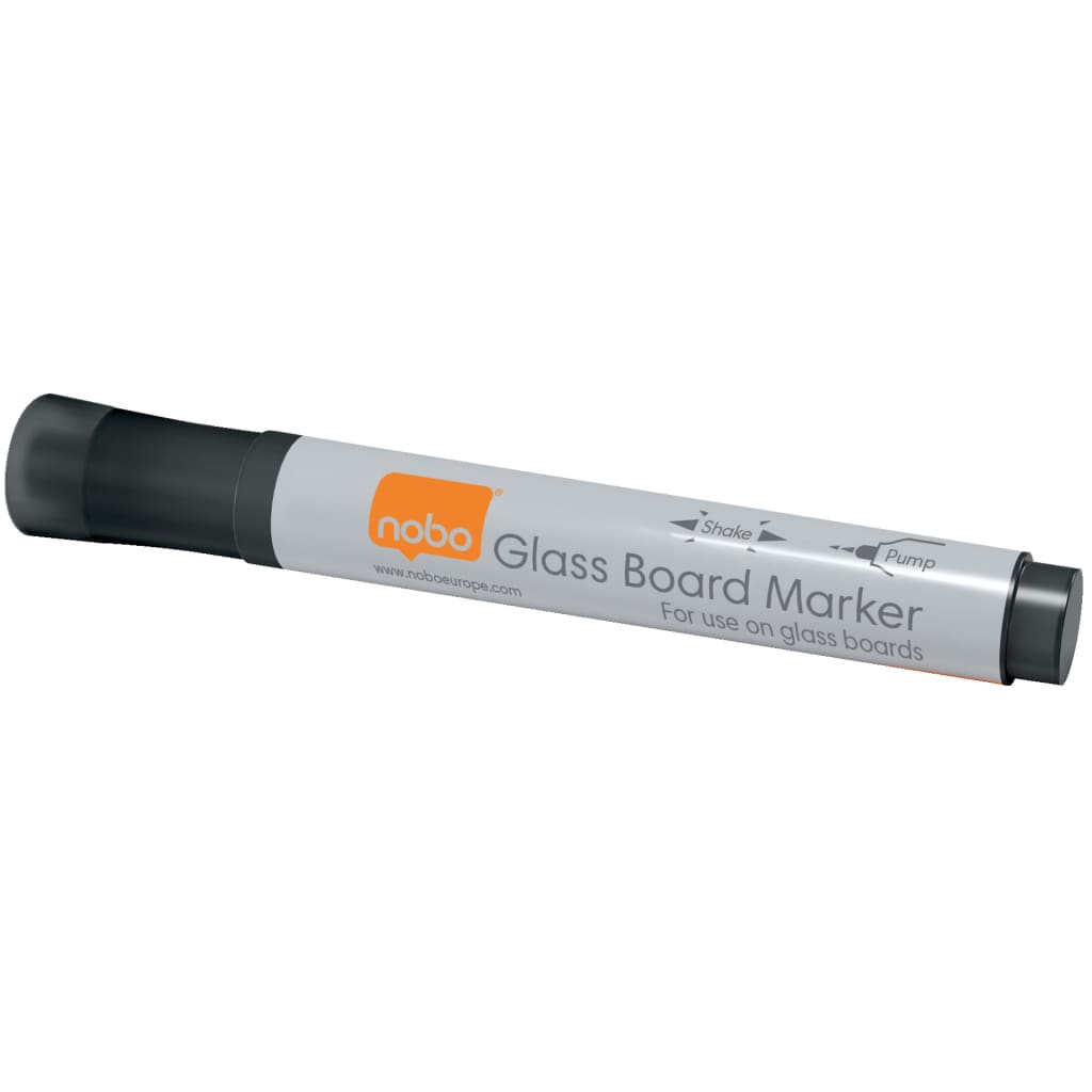 

Nobo Markers voor glazen whiteboard 4 st zwart