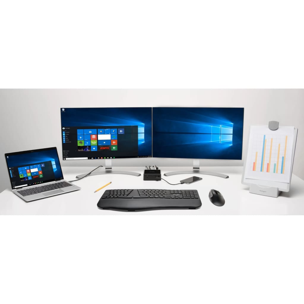 Kensington Set Tastiera e Mouse Wireless Pro Fit Ergo FR