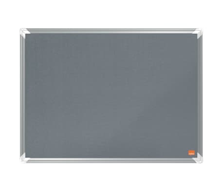 Nobo Tableau d'affichage en feutre Premium Plus 60x45 cm Gris