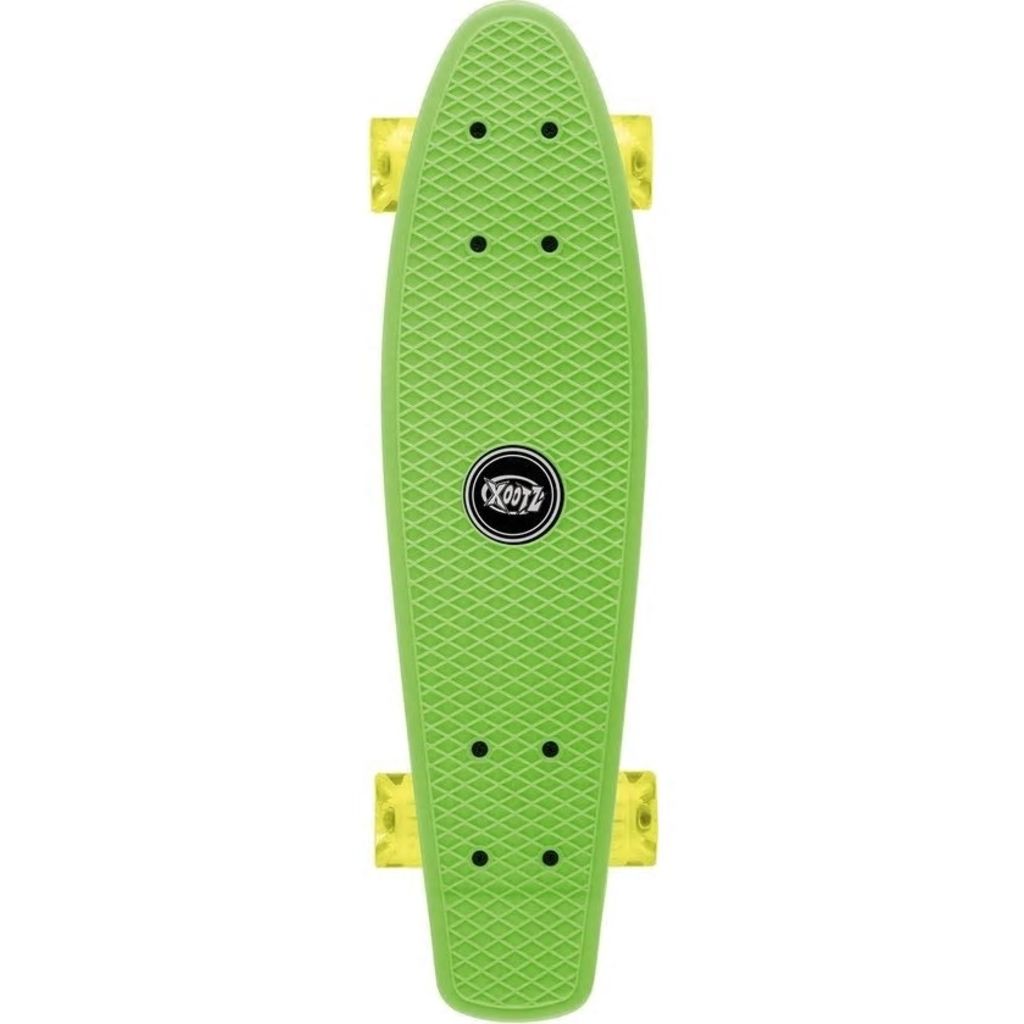 Xootz skateboard led groen 56 cm