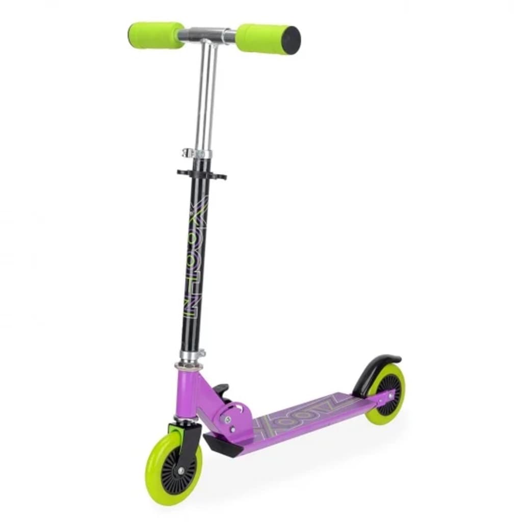 Afbeelding Xootz Folding Kick step Junior Voetrem Paars door Vidaxl.nl