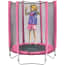 Plum Trampoline Junior Met Veiligheidsnet Roze 45Ft plum kopen in de aanbieding
