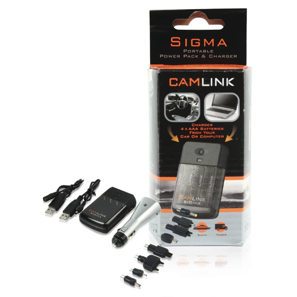 Afbeelding Camlink Sigma Draagbare Power Pack / Oplader Auto + Computer Charge... door Vidaxl.nl
