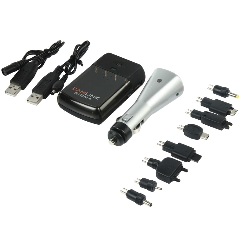Camlink Sigma Draagbare Power Pack / Oplader Auto + Computer Charge...