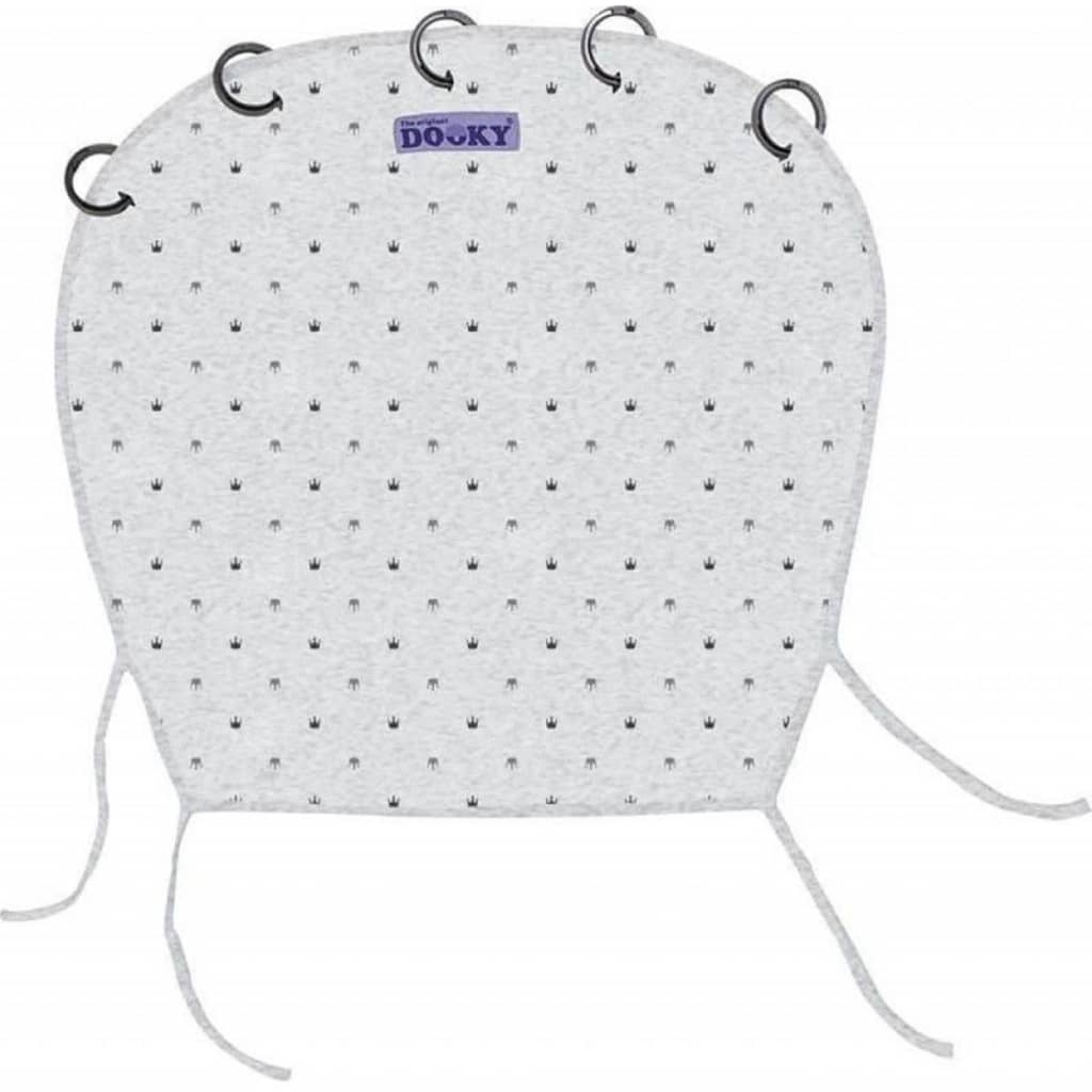Dooky Universal Cover - Light Grey Crowns