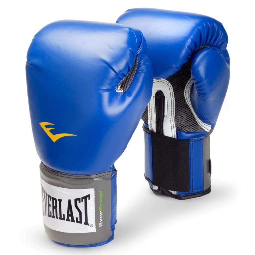 EVERLAST Guantes de entrenamiento Pro Style azules 14 oz Unisex 14 oz
