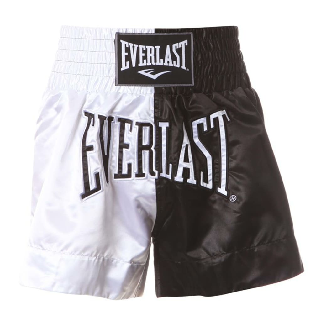 

EVERLAST Boksshort Thai M wit en zwart