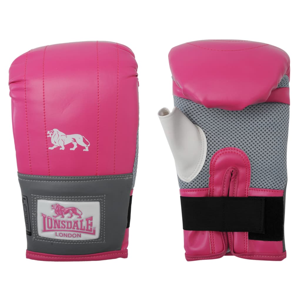 

LONSDALE Trainingshandschoenen jab L/XL roze en grijs