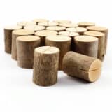 Ensemble de 20 Porte-cartes en bois | Maison mariage artisanat d
