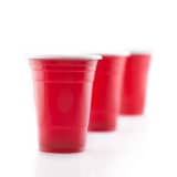 Gobelets amricains de 455 ml | Lot de 100 | Rouge rubis, gobelets je