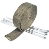 Bande Isolant Thermique Collecteur Echappement Moto VTT Tracteur Tonde