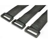 Cabos de gancho lao com fivela | 10 peas | Gancho Longo Reutiliz