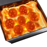 Dragon Ball Z 7 Cristaux avec Gift Box All Stars | 5,7 cm | Ensemble d