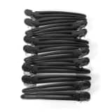 12x Haarspangen - 10cm, schwarz, Salon-Zubehr, hohe Qualitt, lange