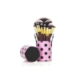 Ensemble 12 Maquillage Brosses - Cheveux Synthtiques En 2 Couleurs,