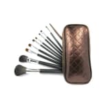 Conjunto de 10 pincis de maquilhagem | Pelo pnei e cabra | Cabo d