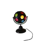 Boule Disco Effet Lumire Pivotante 7w Avec Ampoule E14 (Couleur Noir