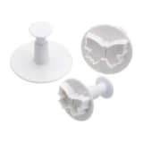 Set mit 3 kleinen Druckstcken adriger Schmetterlink Stecher Zuckerku