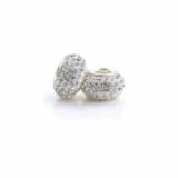 Perlina Da Bracciale In Argento E Cristallo Sintetico - Per Bracciale