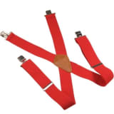 Tirantes de hombre rojos, ajustables 50mm 2"