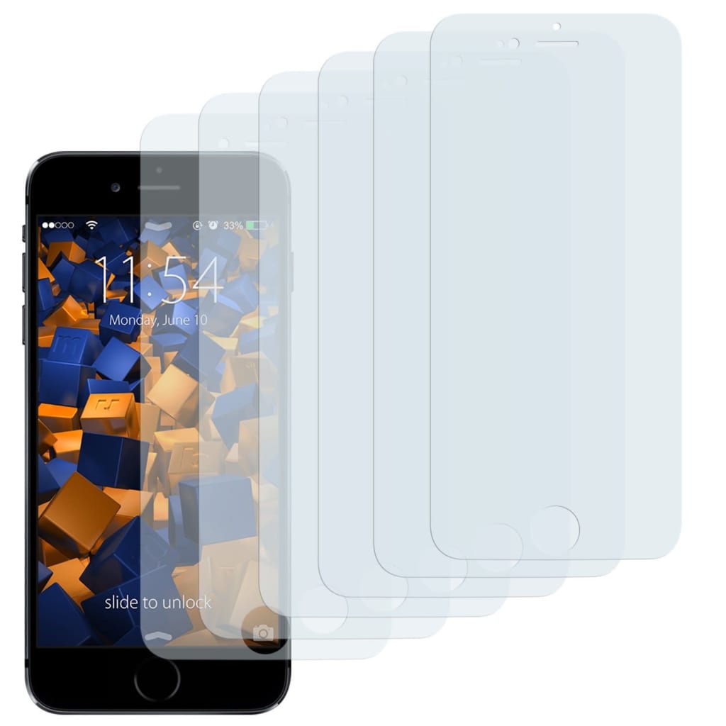 Afbeelding TRIBALSENSATION 6 X Membrane - Pellicola Protettiva Apple iPhone 6 (4.7") Trasparen door Vidaxl.nl