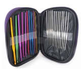 22 Pices D'aluminium Et Acier, Crochets Multicolores Avec Bote (en